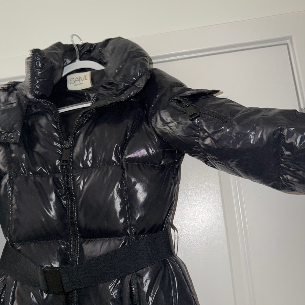 SAM Noho Belted Down Coat - Picture 5 of 12